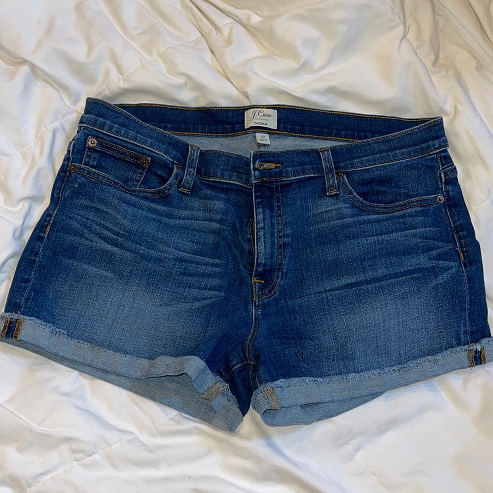 J.Crew cutoff denim shorts 3inch inseam
